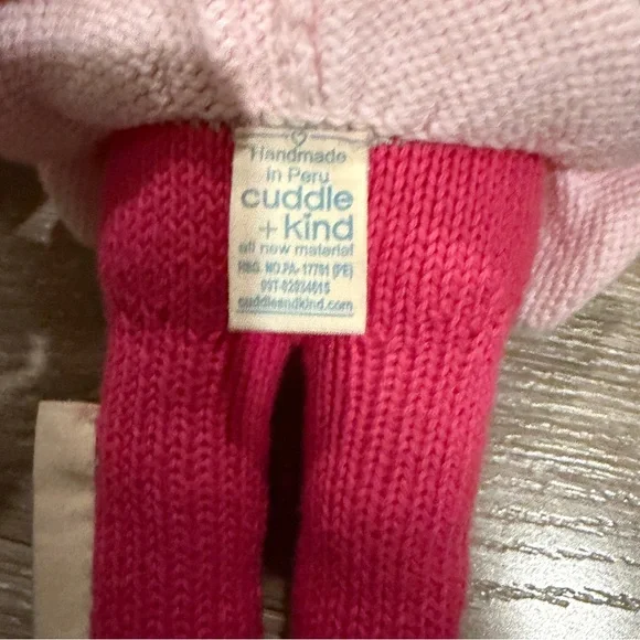cuddle + kind Chloe the Bunny doll pink Easter baby grows gift - Picture 3 of 4
